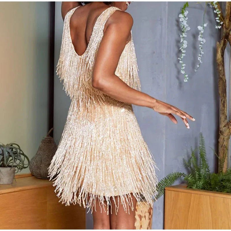 Sequin Mini Cocktail Dress for Women at Parties and Night Out